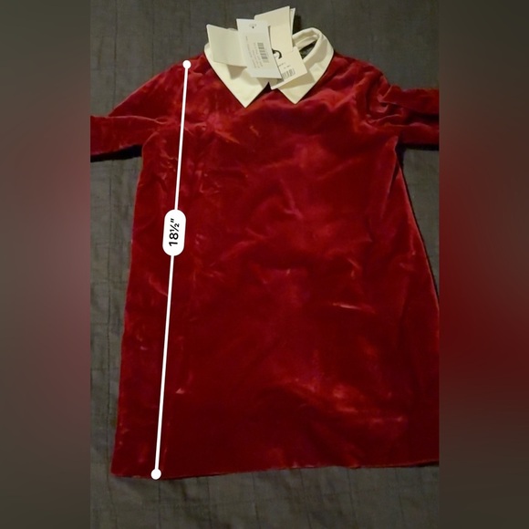 NWT Bonpoint‎ Red Jackie Dress 4T - Picture 3 of 6